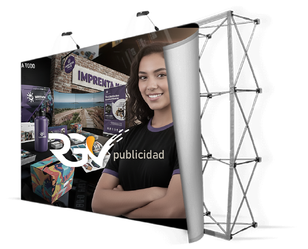 Displays publicitarios Piura | Roll ups, banners, stands para eventos