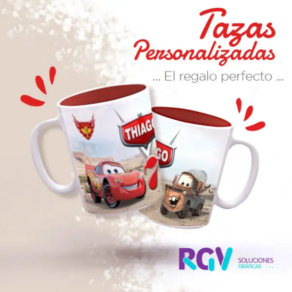 Tazas personalizadas en Piura